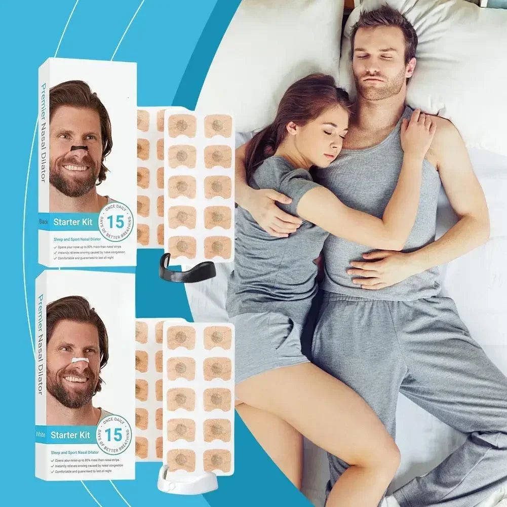 Magnetic Nasal Strips that Reduce Snoring and Improve Sleeping